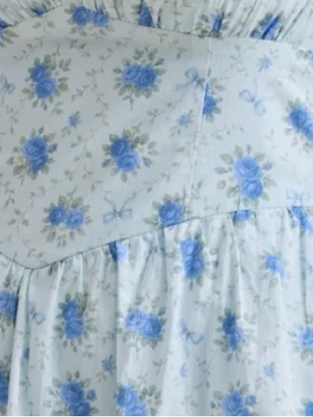 NEW Altar’d State Light Blue Solene Floral Maxi Dress Size S and M Available NWT - Picture 2 of 11